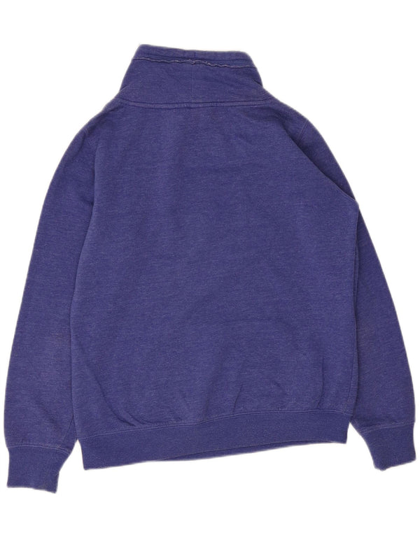 Champion Sudadera Gráfica para Mujer Jumper UK 14 Algodón Azul Medio
