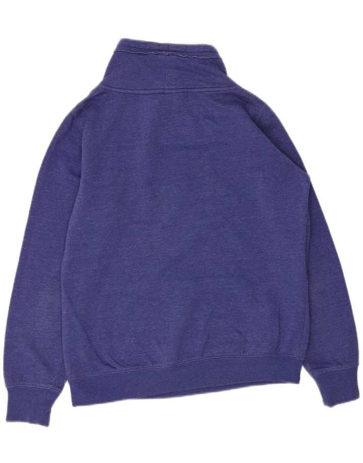 Champion Sudadera Gráfica para Mujer Jumper UK 14 Algodón Azul Medio