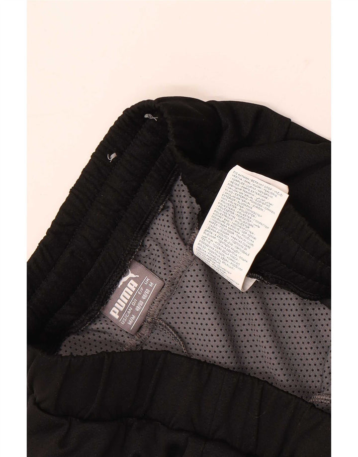 Pantalones cortos deportivos Puma para hombre poliéster negro mediano