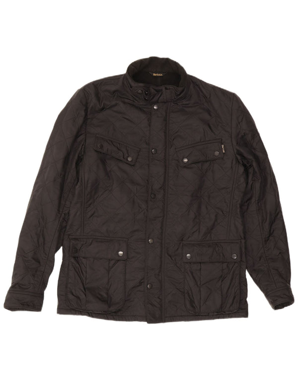 Barbour Chaqueta acolchada para hombre UK 42 XL Poliamida negra