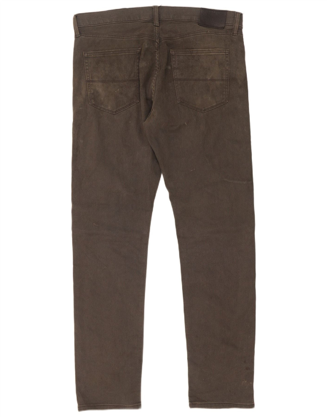 Marks & Spencer Vaqueros ajustados para hombre W34 L33 Algodón gris
