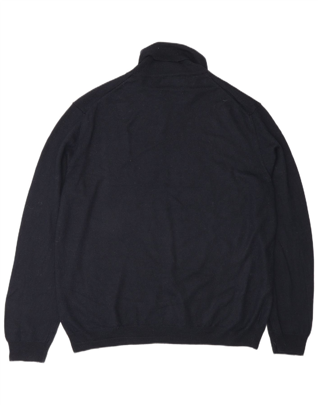 Marks & Spencer - Jersey con cuello vuelto para hombre, talla 2XL, acrílico azul marino