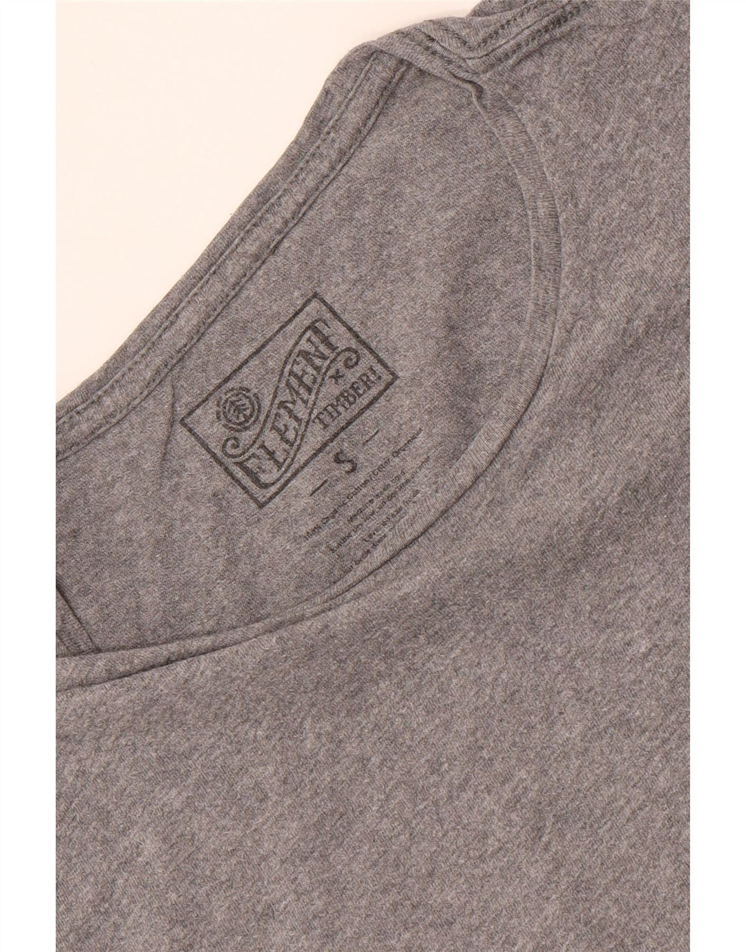 Element - Camiseta gráfica para hombre, talla pequeña, gris