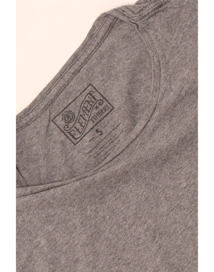 Element - Camiseta gráfica para hombre, talla pequeña, gris