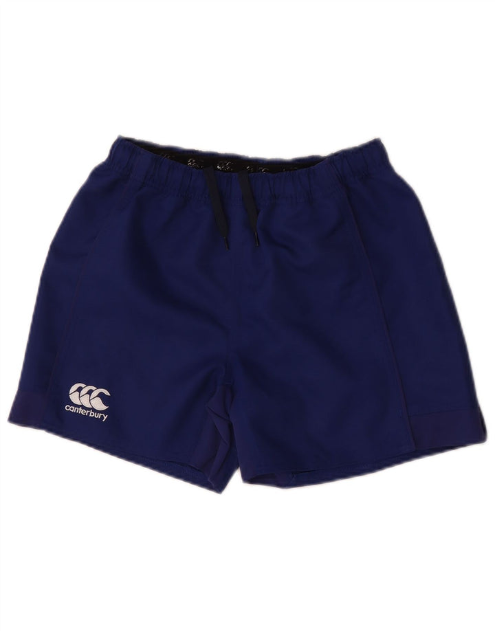 Canterbury Pantalón Corto Deportivo Niño 13-14 Años Azul Marino Poliéster