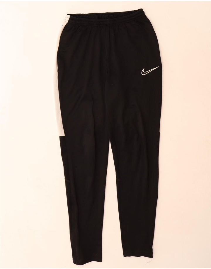 Nike - Pantalones de chándal Dri Fit para hombre (talla pequeña), color negro, poliéster