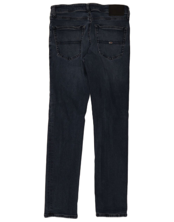 Tommy Hilfiger Vaqueros ajustados para hombre W32 L32 Algodón azul marino