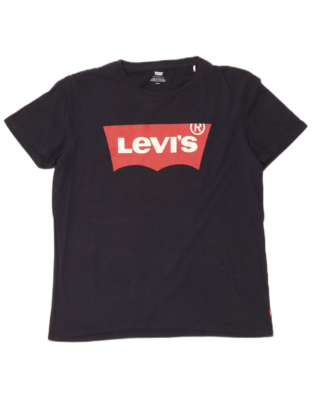 Levi's - Camiseta gráfica para hombre, talla grande, azul marino