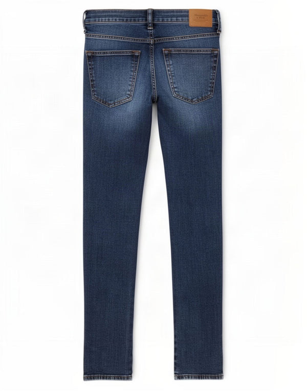Vaqueros pitillo para mujer Abercrombie & Fitch W28 L30 Algodón azul