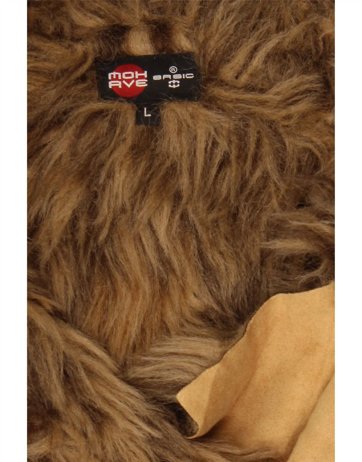 Abrigo básico Sherpa para mujer UK 46 Large Beige
