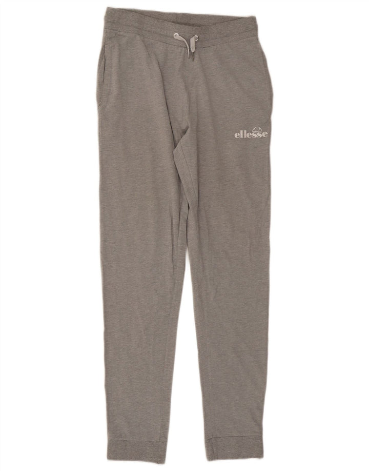 Ellesse Pantalones De Chándal Joggers De Algodón Gris Medio