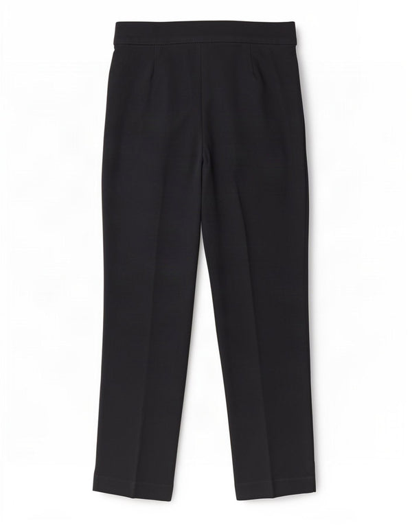 Marks & Spencer Pantalones casuales para mujer UK 10 Small W27 L26 Azul marino