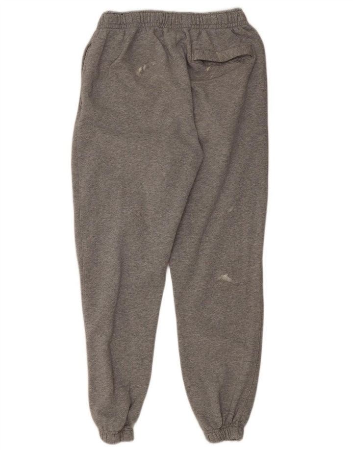 NIKE Mens Tracksuit Trousers Joggers Medium  Grey Cotton