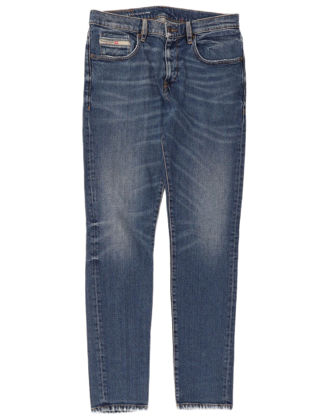 Vaqueros Slim Mujer Diesel W32 L30 Algodón Azul