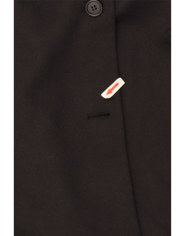 Abrigo cruzado para mujer Gina Lebole UK 44 Medium Black