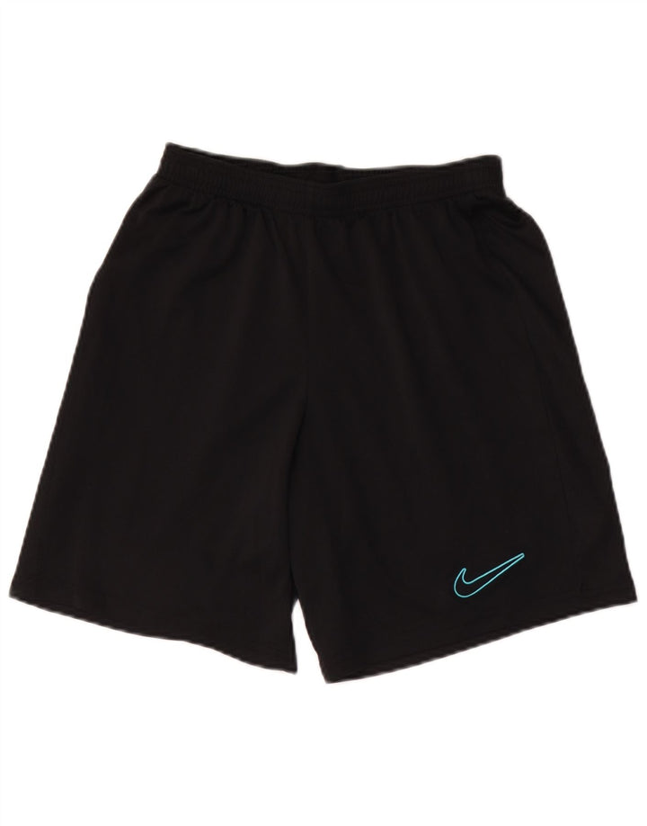 Nike Pantalones cortos deportivos Dri Fit Slim para niños 10-11 años Mediano Negro Poliéster