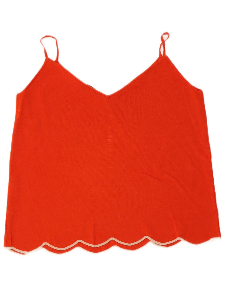 Zara Mujer Cami Top Reino Unido 42 Medio Rojo