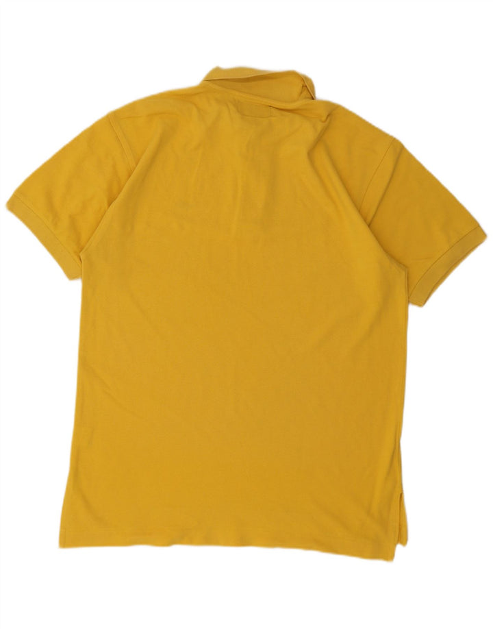 Polo Charro Hombre Grande Amarillo Algodón