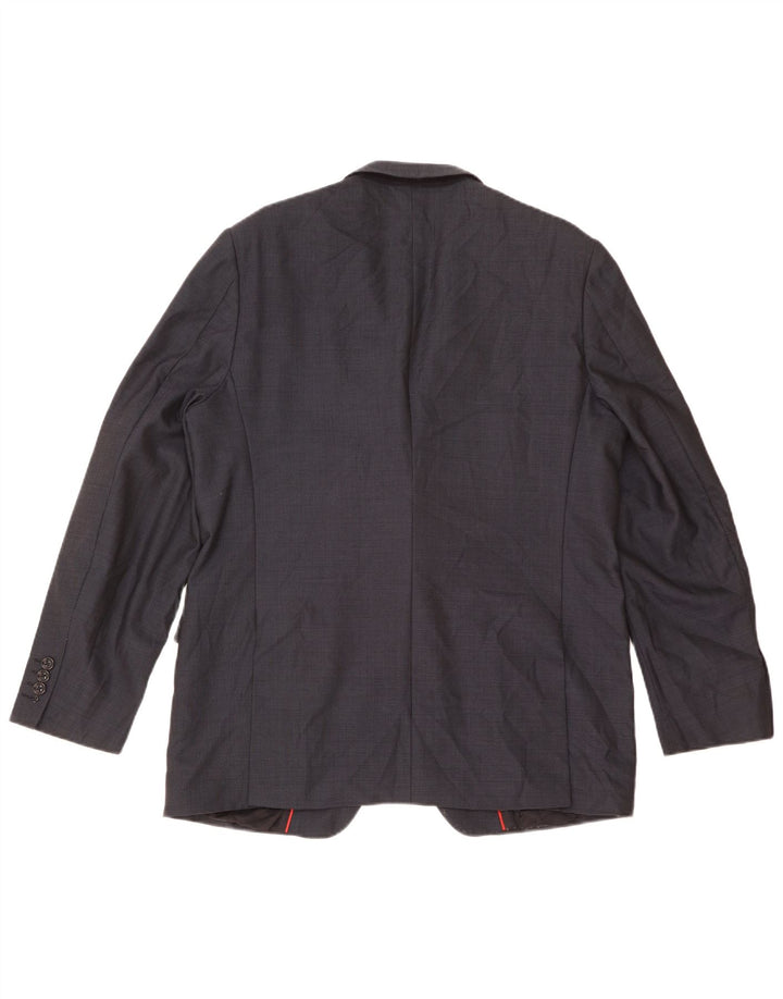 Burberry Chaqueta tipo blazer con 2 botones para hombre Talla 54 Grande Azul marino Lana nueva