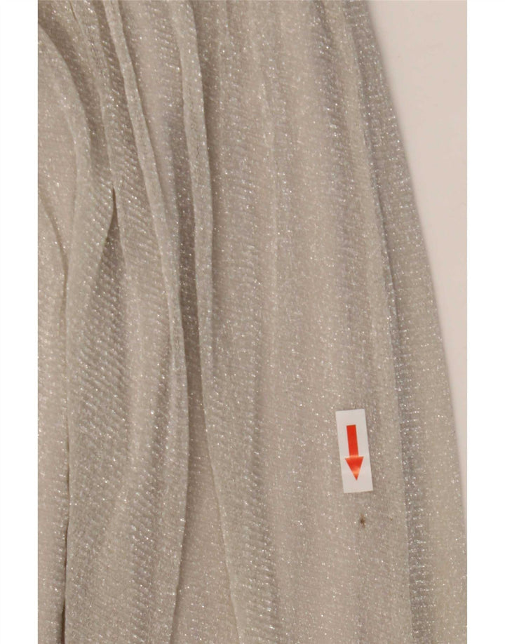 Zara Mujer Falda Acampanada Grande W30 Gris