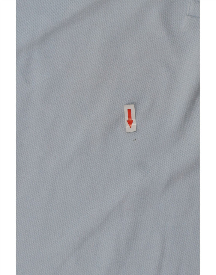 Polo Lacoste para hombre talla 4 algodón azul medio