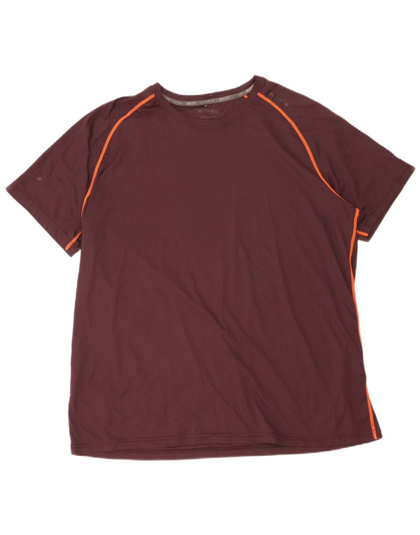 Mountain Warehouse Camiseta para hombre Top XL Granate Poliéster