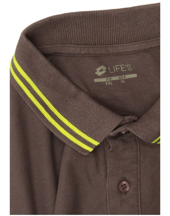 Polo Lotto Hombre XL Gris
