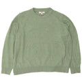 Marks & Spencer Jersey extragrande con cuello redondo para mujer, talla 40, color verde