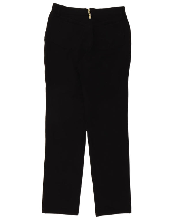 Pantalones casuales cónicos de cintura alta para mujer Replay W32 L30 Poliamida negra