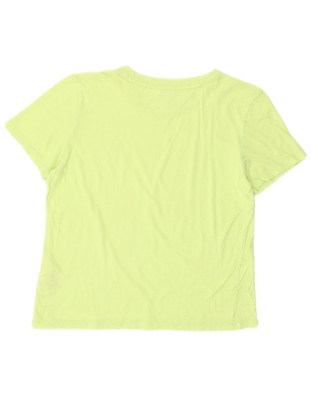 Tommy Hilfiger Camiseta para mujer Top UK 12 Algodón verde medio