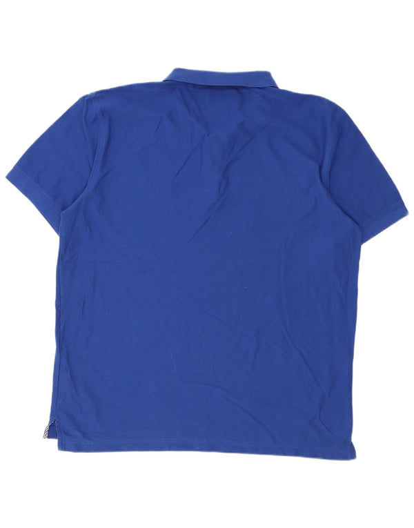 Tommy Hilfiger Polo De Corte Regular Para Hombre 2XL Algodón Color Block Azul