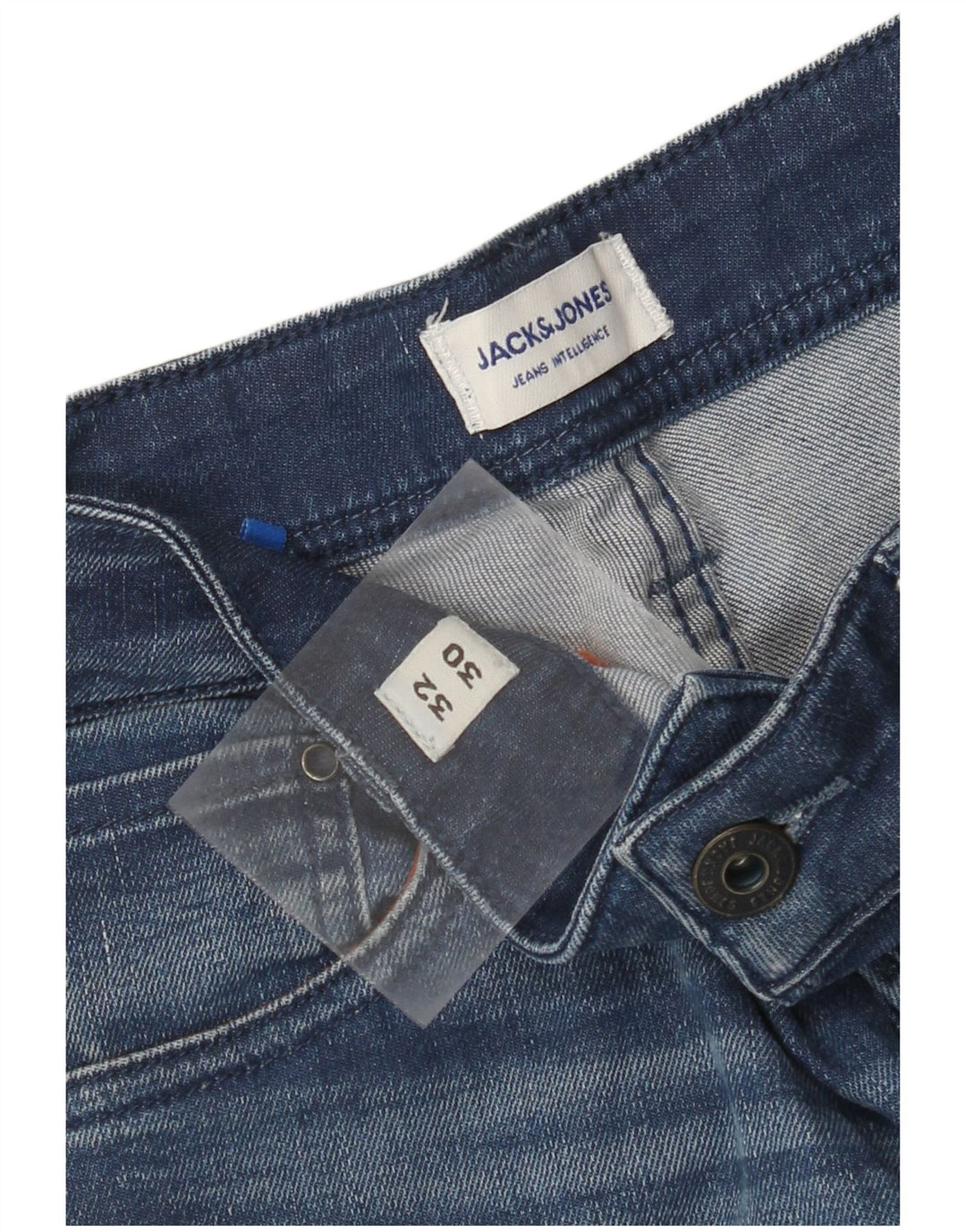 JACK & JONES Vaqueros rectos Tim para hombre W32 L30 Azul