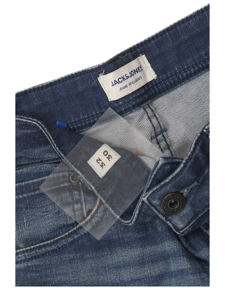 JACK & JONES Vaqueros rectos Tim para hombre W32 L30 Azul