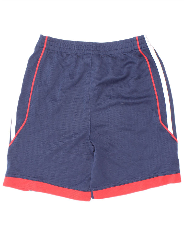 Adidas Pantalones cortos deportivos para niño 5-6 años Azul marino Colorblock Poliéster