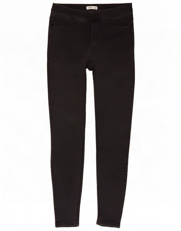Marks & Spencer Jeans Jegging para Mujer UK 12 Medium W30 L27 Algodón Negro
