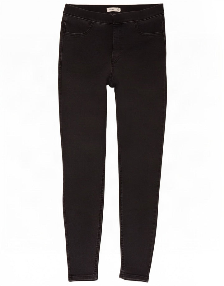 Marks & Spencer Jeans Jegging para Mujer UK 12 Medium W30 L27 Algodón Negro