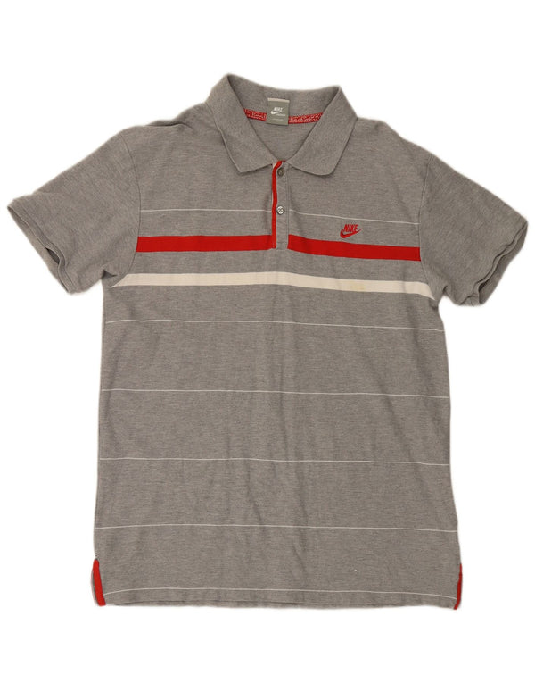 Nike Polo para hombre UK 47/48 2XL Gris Rayas Algodón
