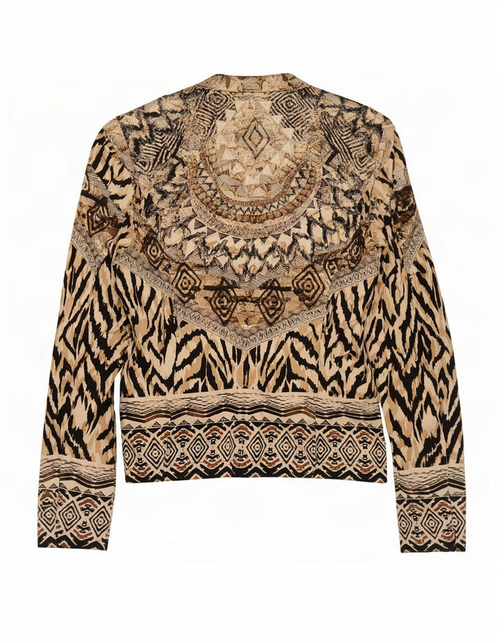 Blusa tipo camisa para mujer Olsen UK 40 Mediana Estampado animal multicolor