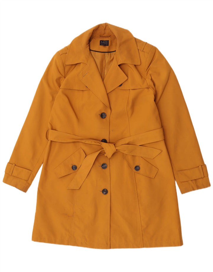 Marks & Spencer Gabardina para hombre UK 46 Poliéster naranja grande