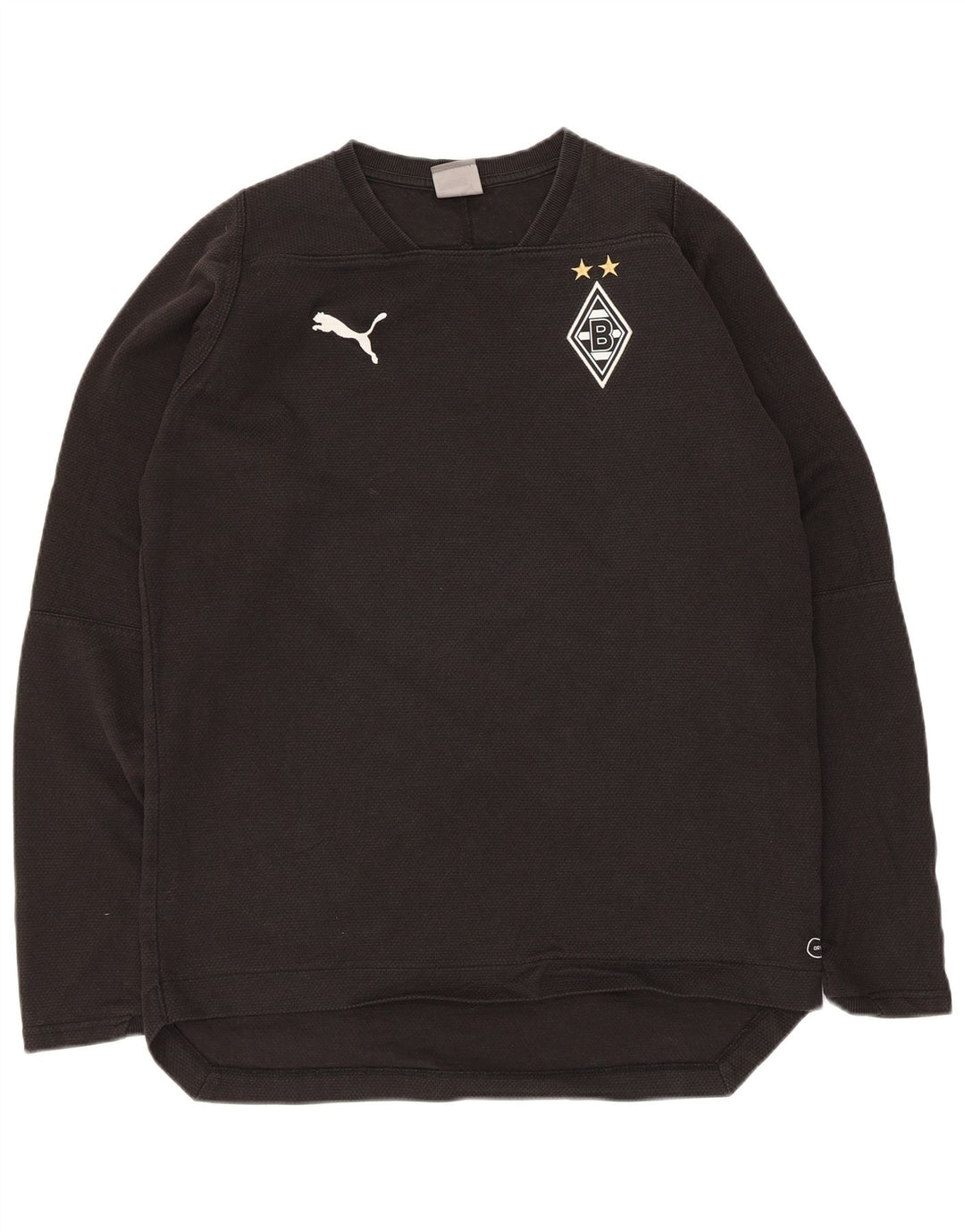 Puma Hombre BVB Dortmund Sudadera Jumper Medium Negro Algodón