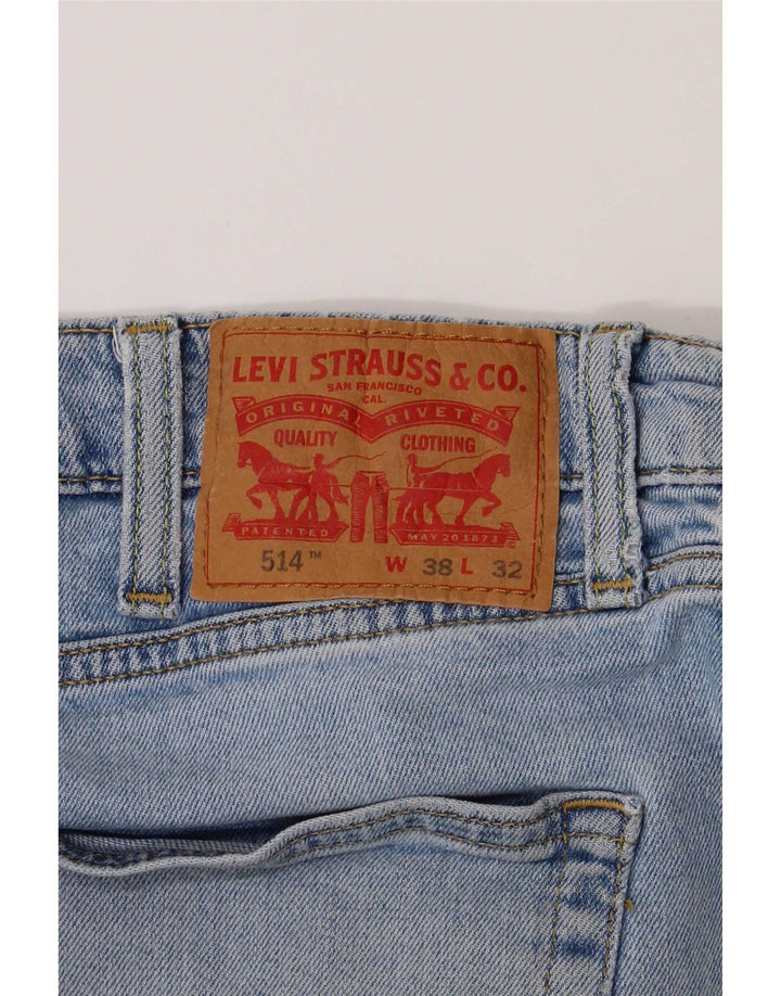 Levi's Vaqueros rectos 514 para hombre W38 L32 Algodón azul