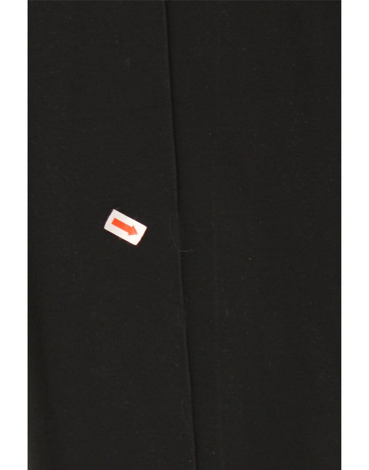 MOSCHINO Pantalones informales baratos y elegantes para mujer UK 12 Medium W32 L29 Negro