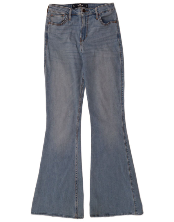 Vaqueros Hollister Mujer Acampanados W27 L34 Algodón Azul