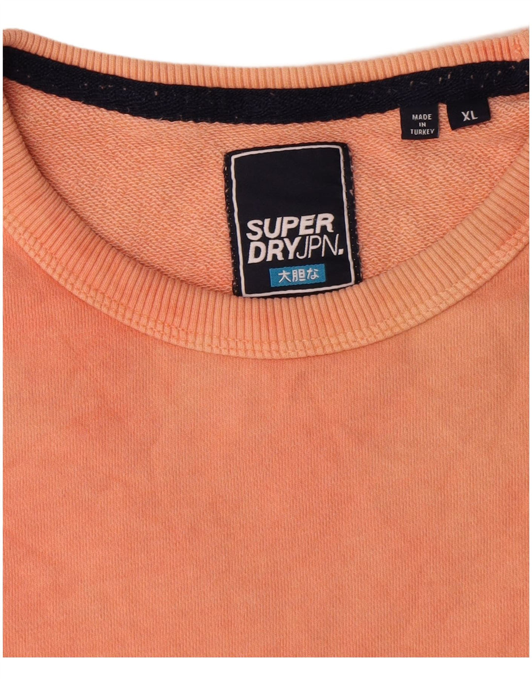 Superdry Sudadera Jumper XL Naranja Tie Dye Algodón