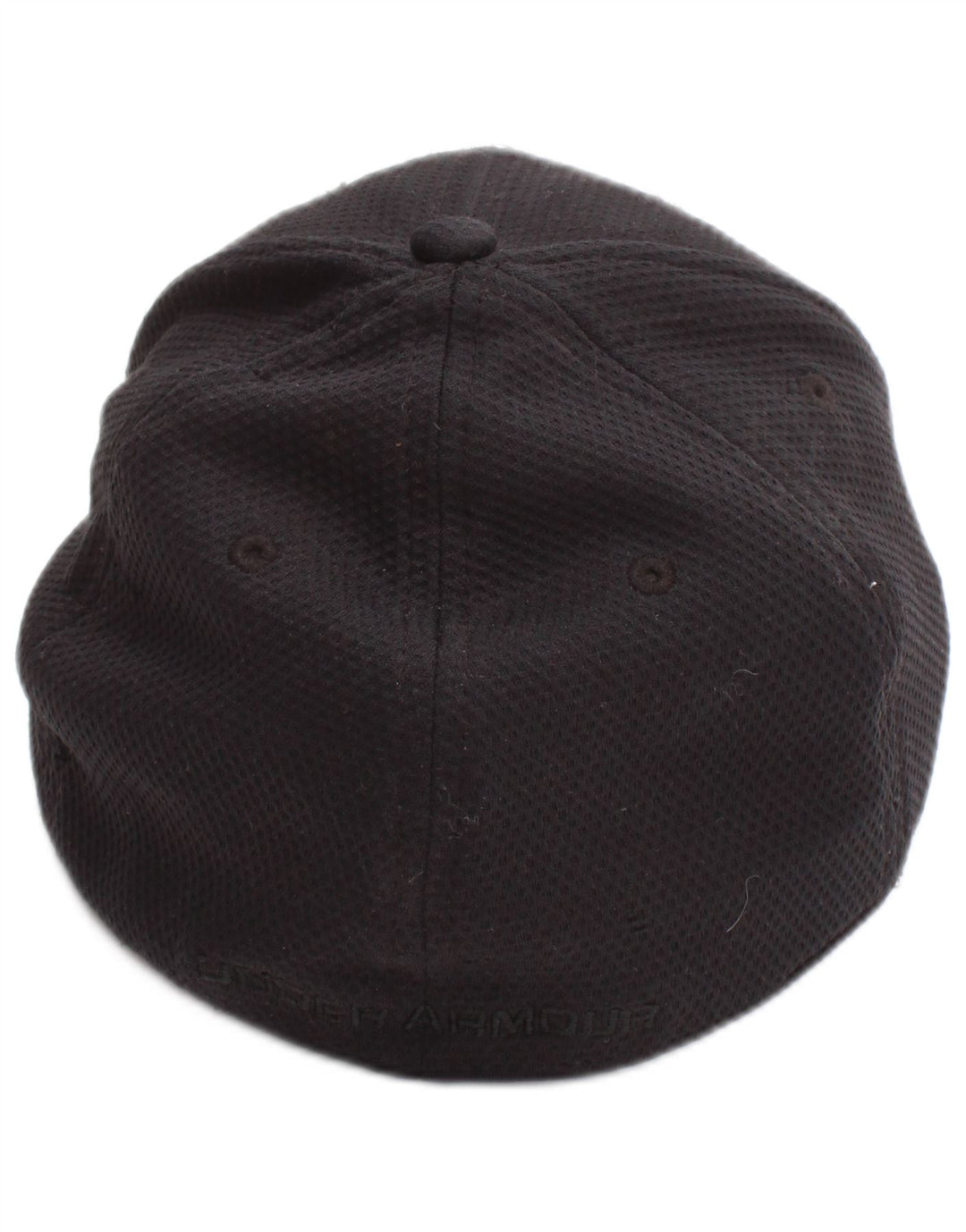 Under Armour Gorra de béisbol gráfica para hombre, talla mediana/grande, poliéster negro, deportiva