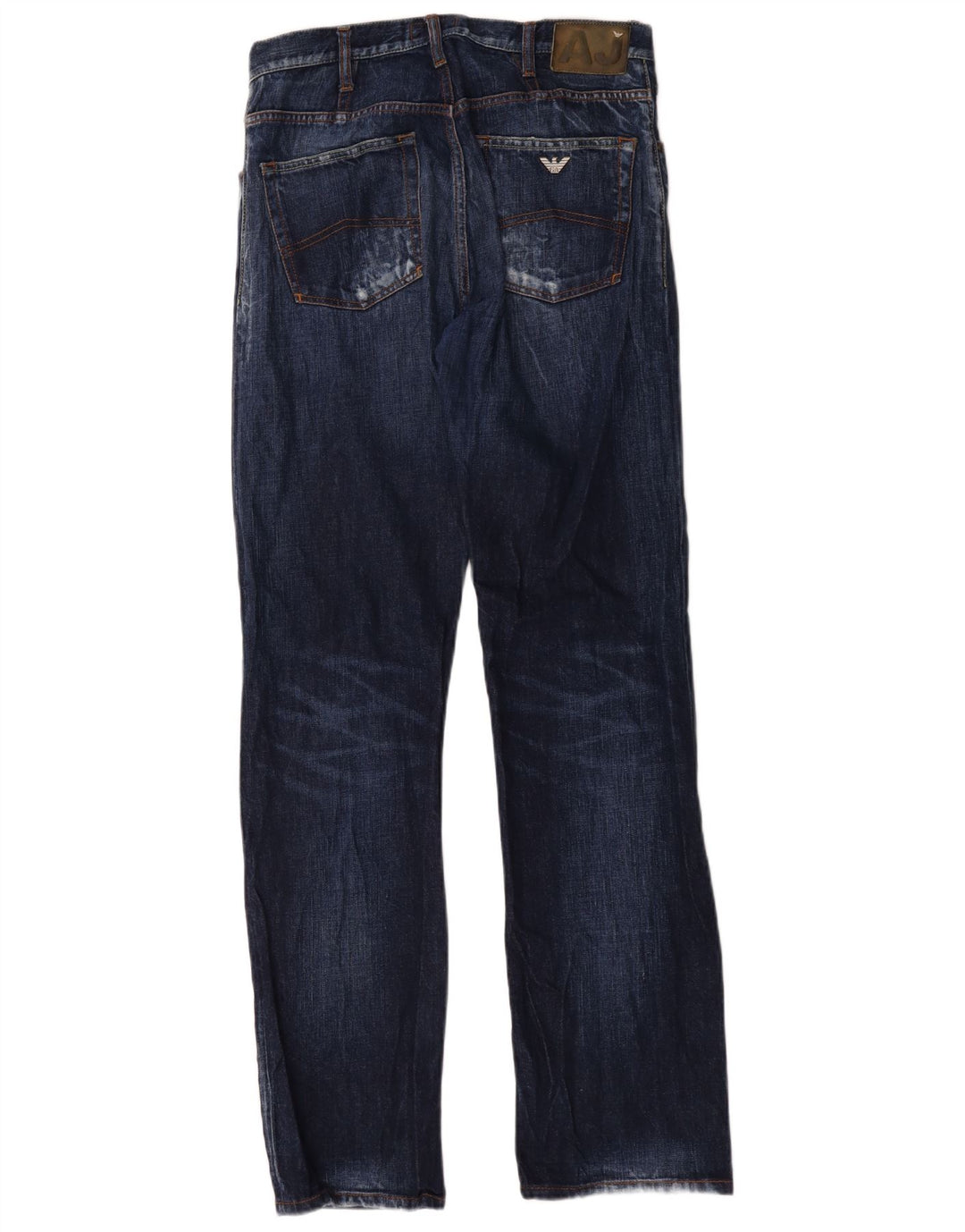 Vaqueros Armani Hombre Rectos W32 L35 Azul Marino
