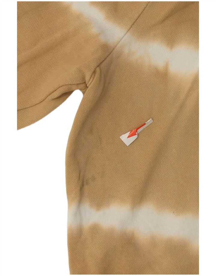 Marks & Spencer - Sudadera para mujer, talla 40, algodón a rayas, color beige medio