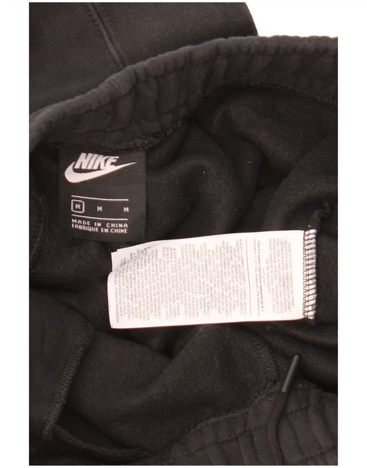 Nike Pantalones De Chándal Con Gráficos Joggers De Algodón Negro Mediano
