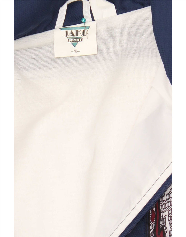 Jako Hombre Chándal Top Chaqueta Mediana Azul Marino Colorblock Poliéster