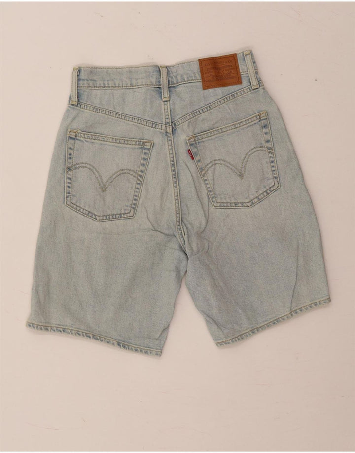 Bermudas Levi's Ribcage para mujer W25 XS Algodón azul